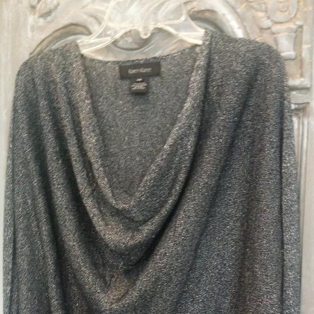 Slinky drop neck sweater